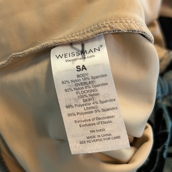 Weissman lyrical green lace lyrical dress dance costume small - Picture 6 of 6